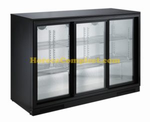COMBISTEEL BARKOELER ZWART 3 SCHUIFDEUREN (7455.1320)