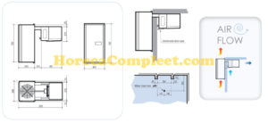 COMBISTEEL WANDUNIT INHANG KOEL 2,8-5,8 M3 SMAL (7492.0060)